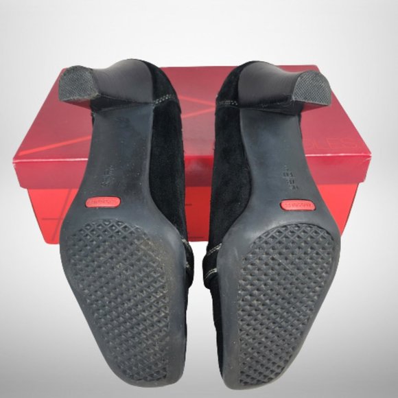 Aerosoles Suede Stitched Leather Road Snap Hills - Picture 6 of 12